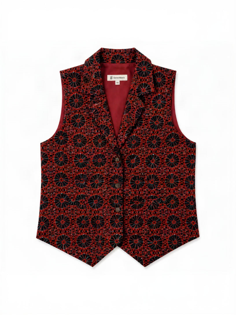 04 Ajrakh Waist Coat