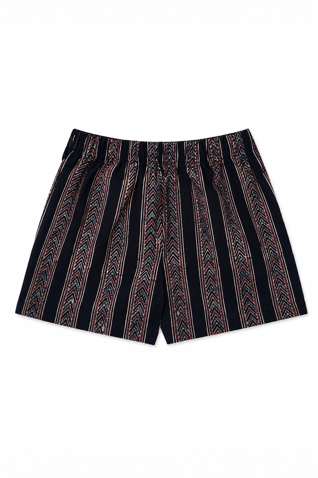 Ajrakh Stripes Shorts